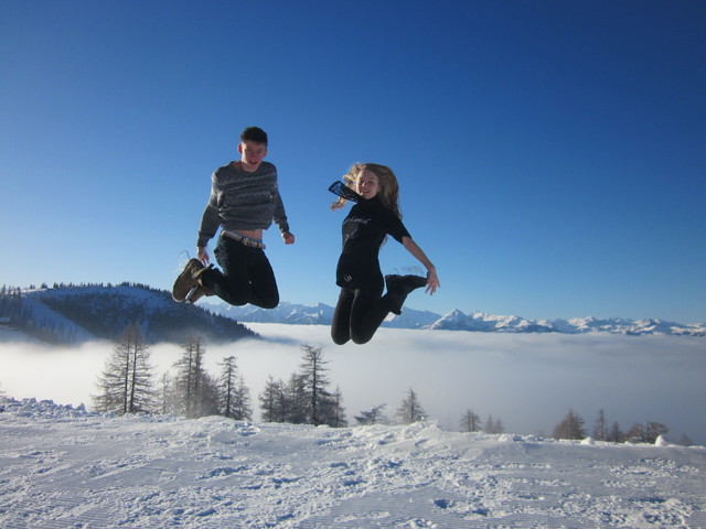KVINTA na lyžích ve Schladmingu
