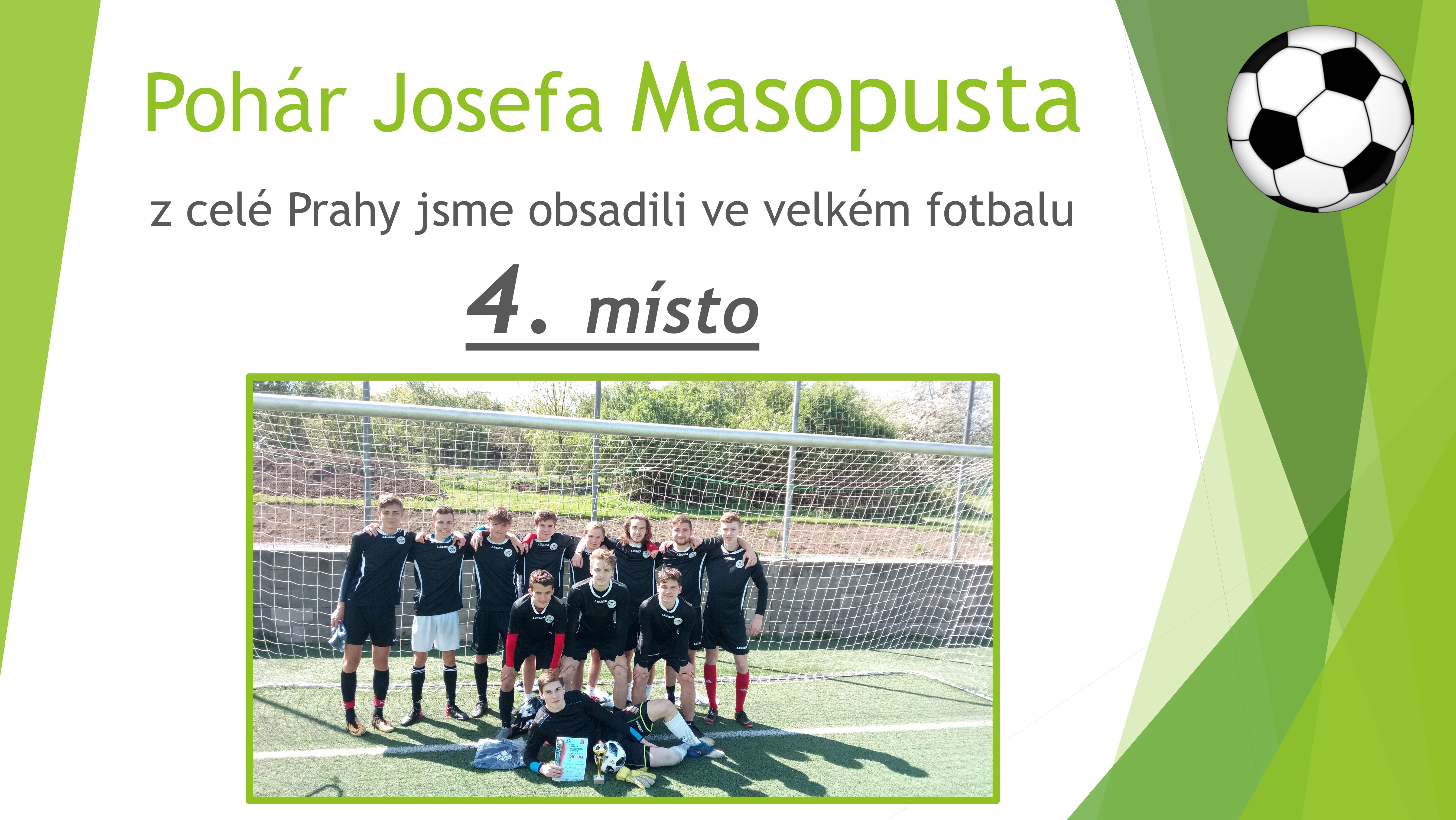 Sportovní liga SŠ - 4. místo