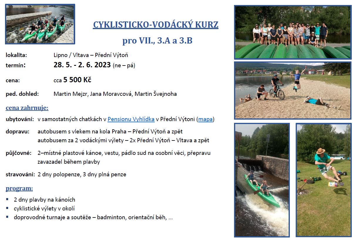 info leták Lipno_Vltava 2023