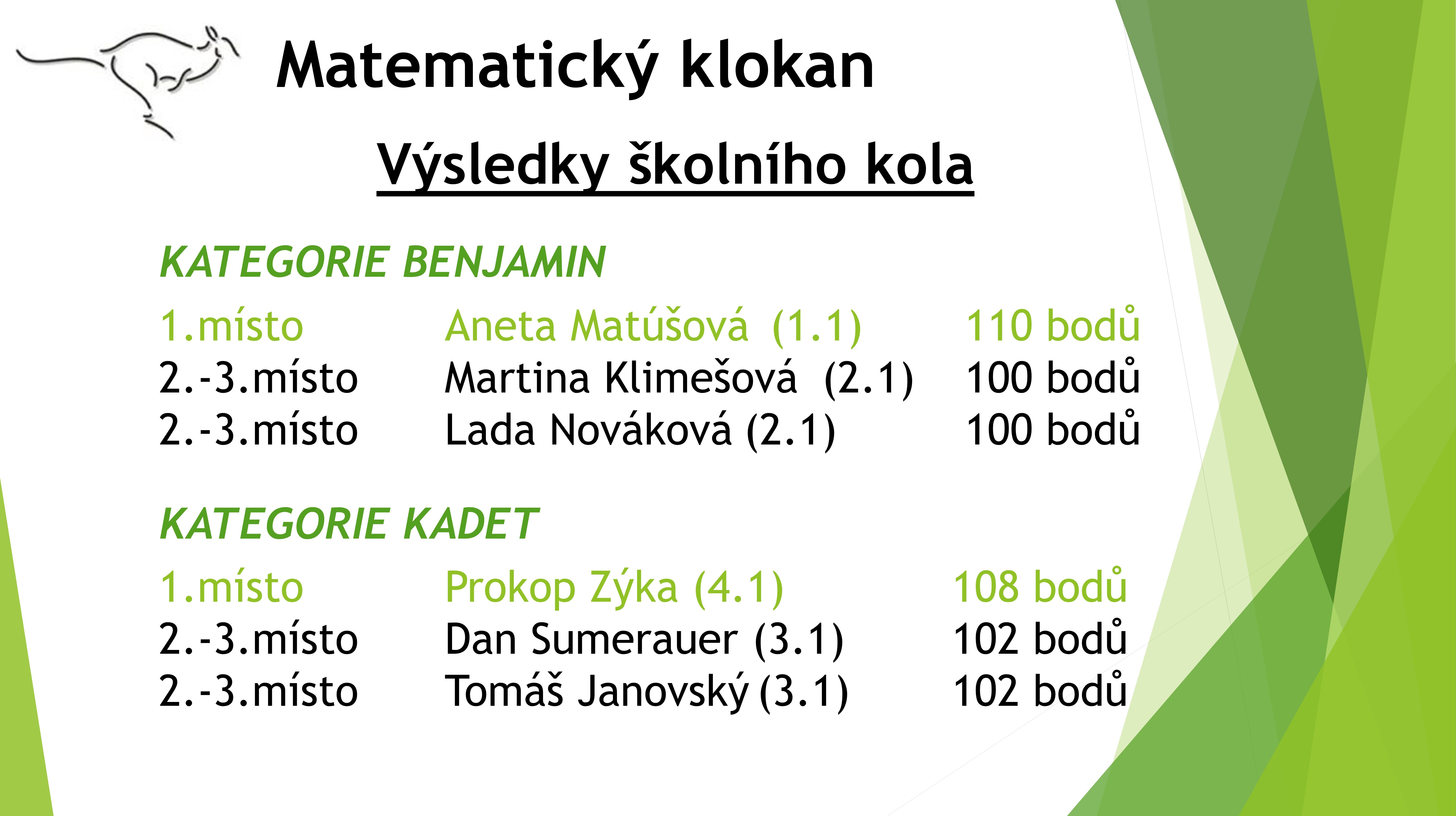 Matematický klokan 2026_A